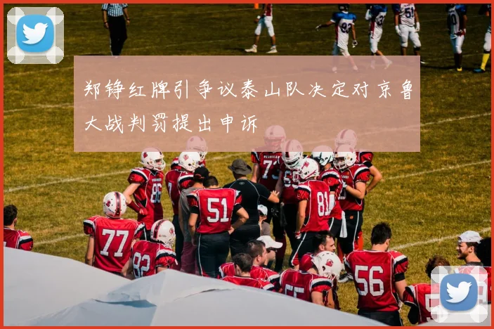 郑铮红牌引争议泰山队决定对京鲁大战判罚提出申诉